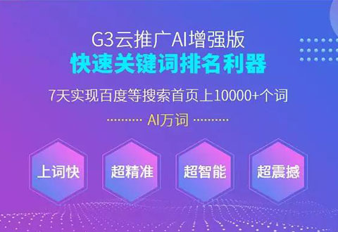 集“才华”于一身的AI万词推广 你的了解有多少？